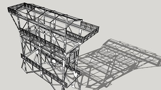 Consol Consolitdation Schacht 9 Modell Bergbau