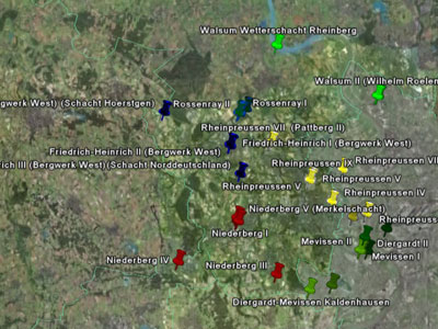 Schachtanlagen Niederrhein