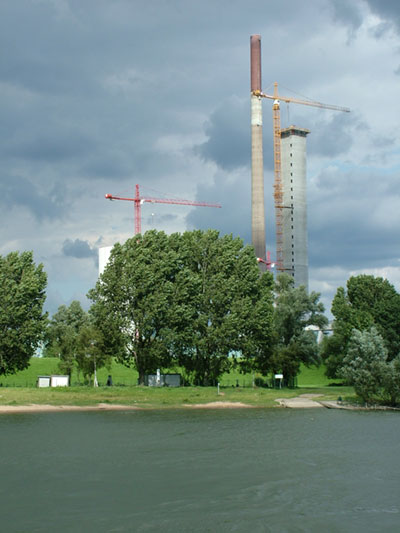 Baufortschritt Kraftwerk Walsum