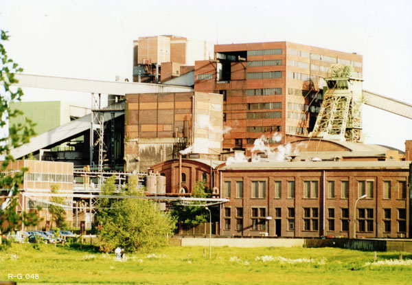 Fördergerüste im Ruhrbergbau | Minister Achenbach